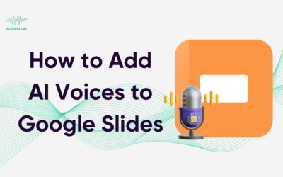 How to add AI Voices to Google Slides