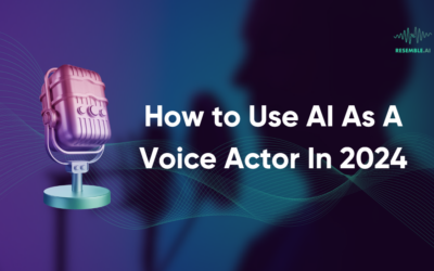 How to use AI voices as a voice actor?