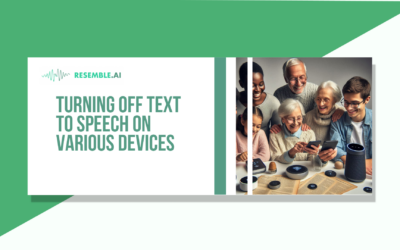 Turning Off Text to Speech on Various Devices